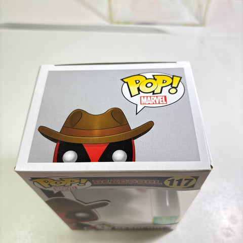 Deadpool COWBOY - Marvel Funko Pop 117 Vinyl Figure Exclusive Summer Convetion