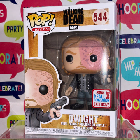 BOX FLAWS VIEW PHOTOS Dwight - The Walking Dead Funko Pop Vinyl Figure 544 (11.4 Cm L × 8.9 Cm W × 15.9 Cm H)