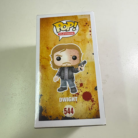 BOX FLAWS VIEW PHOTOS Dwight - The Walking Dead Funko Pop Vinyl Figure 544 (11.4 Cm L × 8.9 Cm W × 15.9 Cm H)