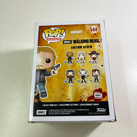 BOX FLAWS VIEW PHOTOS Dwight - The Walking Dead Funko Pop Vinyl Figure 544 (11.4 Cm L × 8.9 Cm W × 15.9 Cm H)