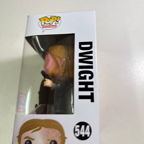 BOX FLAWS VIEW PHOTOS Dwight - The Walking Dead Funko Pop Vinyl Figure 544 (11.4 Cm L × 8.9 Cm W × 15.9 Cm H)