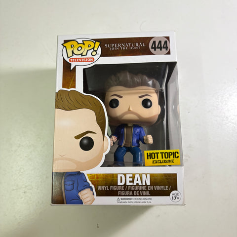 Dean - Supernatural Funko Pop Vinyl Figure 444 Exclusive (11.4 Cm L × 8.9 Cm W × 15.9 Cm H)