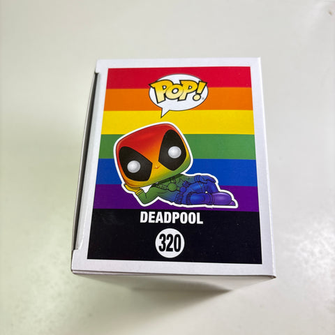 Deadpool - PRIDE Marvel Funko Pop Vinyl Figure 320 Rainbow