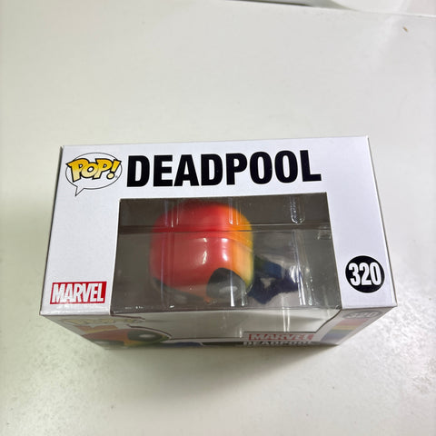 Deadpool - PRIDE Marvel Funko Pop Vinyl Figure 320 Rainbow