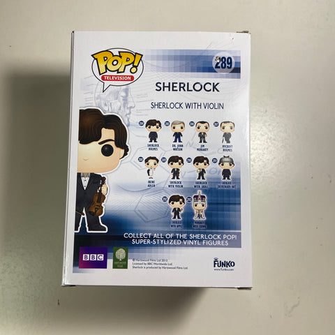 Sherlock - Sherlock Holmes with Violin Funko Pop 289