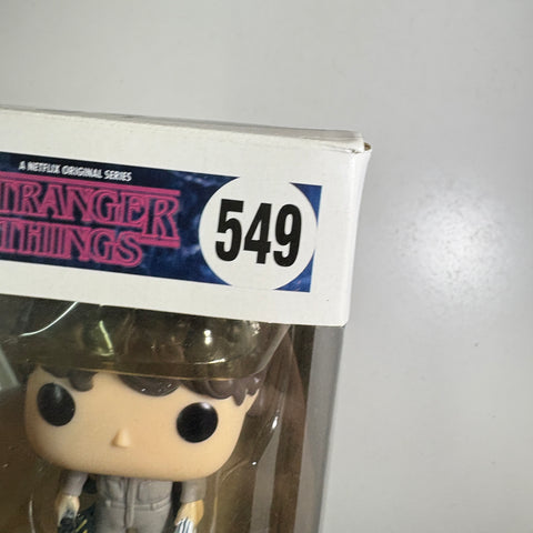Stranger Things- Dustin (Ghostbuster) Funko Pop 549 SUNFADED