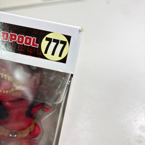 SEVERE BOX DAMAGE VIEW PHOTOS Dinopool/Deadpool - Marvel Funko Pop Vinyl Figure 777