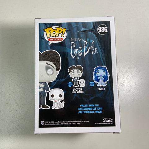 Corpse Bride - Victor with Scraps Funko Pop 02