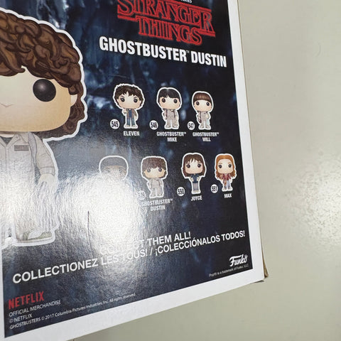 Stranger Things- Dustin (Ghostbuster) Funko Pop 549 SUNFADED