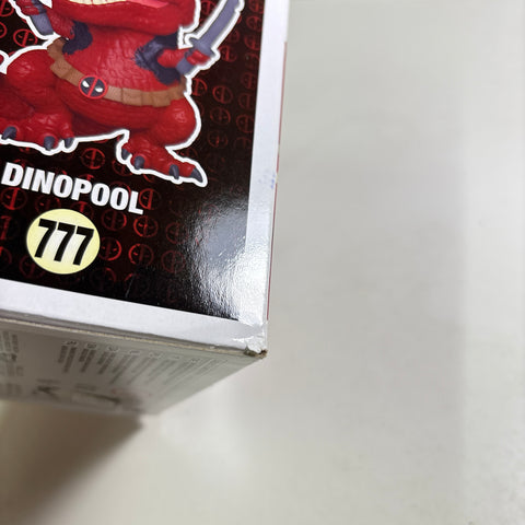 SEVERE BOX DAMAGE VIEW PHOTOS Dinopool/Deadpool - Marvel Funko Pop Vinyl Figure 777
