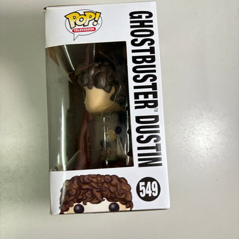 Stranger Things- Dustin (Ghostbuster) Funko Pop 549 SUNFADED