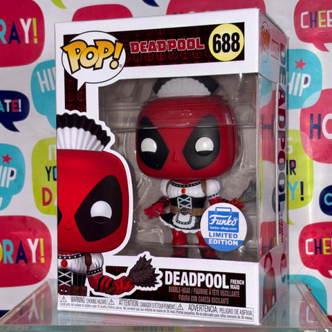 Deadpool (MAID) - Marvel Funko Pop Vinyl Figure 688 Exclusive