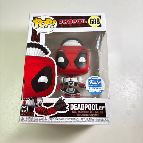 Deadpool (MAID) - Marvel Funko Pop Vinyl Figure 688 Exclusive