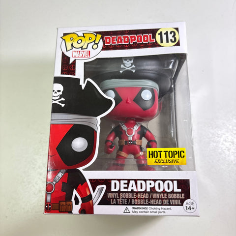 Deadpool (Pirate) - Marvel Funko Pop Vinyl Figure 113 Exclusive
