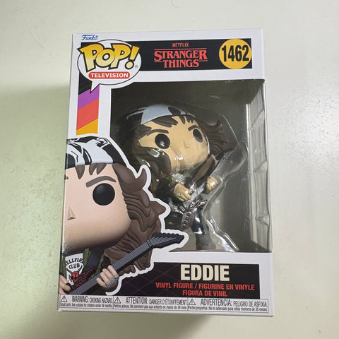 Eddie - Stranger Things Funko Pop 1462 Vinyl Figure (11.4 Cm L × 8.9 Cm W × 15.9 Cm H)