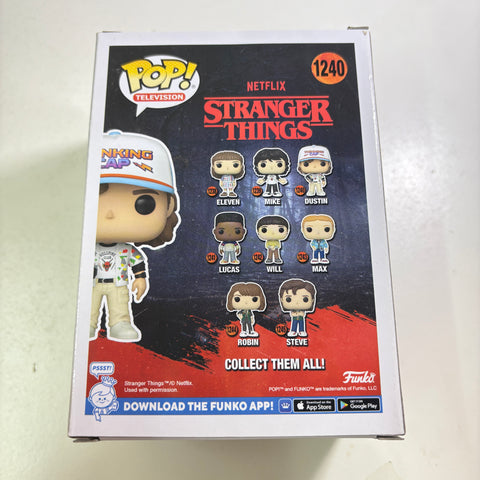 BOX FLAWS VIEW PHOTOS Dustin - Stranger Things Funko Pop 1240 Vinyl Figure (11.4 Cm L × 8.9 Cm W × 15.9 Cm H)