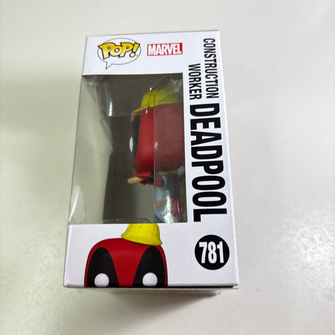 Deadpool (Construction Worker) - Marvel Funko Pop Vinyl Figure 781 Exclusive
