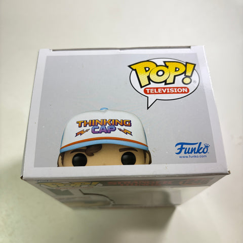 BOX FLAWS VIEW PHOTOS Dustin - Stranger Things Funko Pop 1240 Vinyl Figure (11.4 Cm L × 8.9 Cm W × 15.9 Cm H)