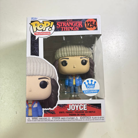 BOX FLAWS VIEW PHOTOS Joyce - Stranger Things Funko Pop 1254 Vinyl Figure (11.4 Cm L × 8.9 Cm W × 15.9 Cm H)