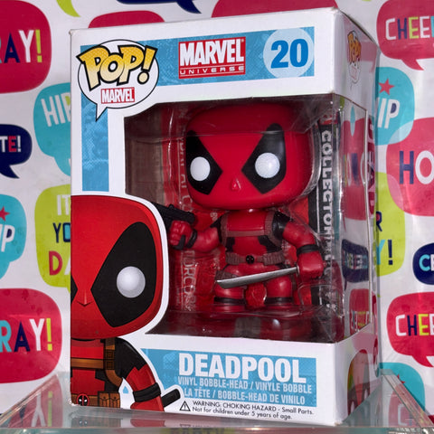 BOX FLAWS VIEW PHOTOS Deadpool - Marvel Funko Pop Vinyl Figure 20