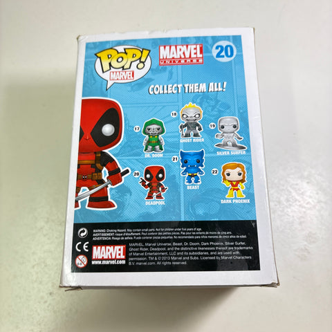BOX FLAWS VIEW PHOTOS Deadpool - Marvel Funko Pop Vinyl Figure 20