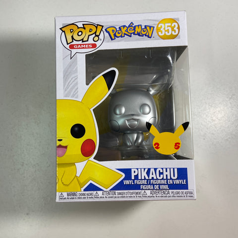 Pokemon - Pikachu (Silver) Funko Pop 353
