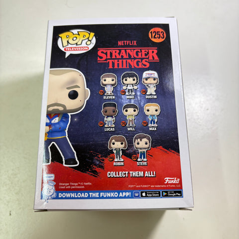 BOX FLAWS VIEW PHOTOS Hopper - Stranger Things Funko Pop 1253 Vinyl Figure (11.4 Cm L × 8.9 Cm W × 15.9 Cm H)