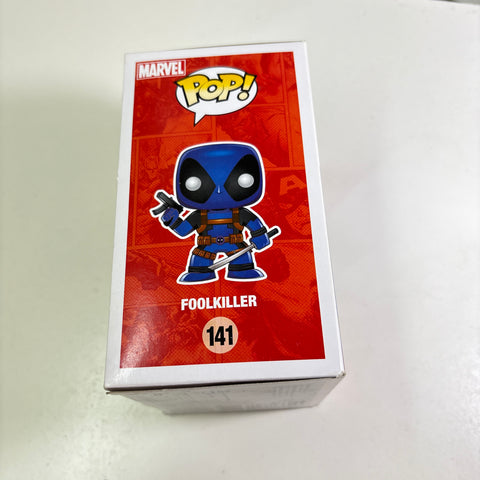 BOX FLAWS VIEW PHOTOS Foolkiller Deadpool - Marvel Funko Pop Vinyl Figure 141 Exclusive
