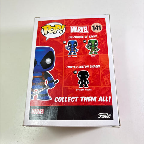 BOX FLAWS VIEW PHOTOS Foolkiller Deadpool - Marvel Funko Pop Vinyl Figure 141 Exclusive