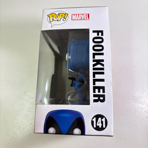 BOX FLAWS VIEW PHOTOS Foolkiller Deadpool - Marvel Funko Pop Vinyl Figure 141 Exclusive