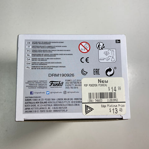 Pokemon - Pikachu Funko Pop 553