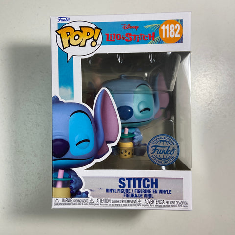 Stitch with Boba - Disney Funko Pop 1182 Exclusive