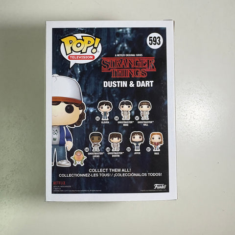 Stranger Things - Dustin & Dart Funko Pop 593 Hot Topic Exclusive