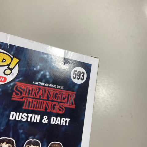 Stranger Things - Dustin & Dart Funko Pop 593 Hot Topic Exclusive