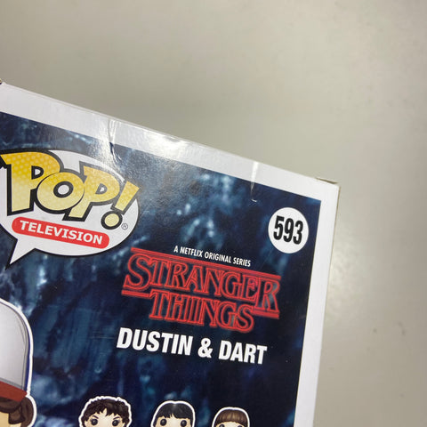 Stranger Things - Dustin & Dart Funko Pop 593 Hot Topic Exclusive