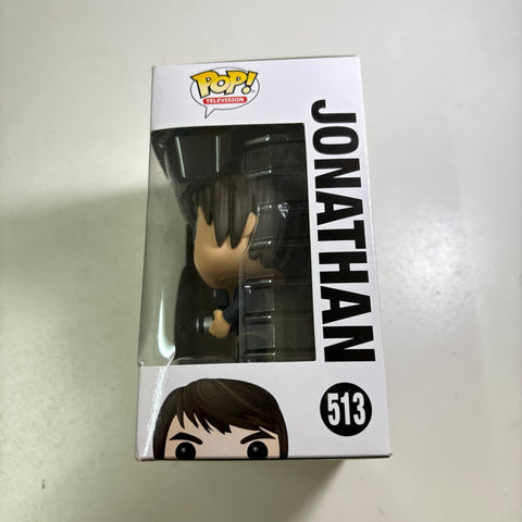 BOX FLAWS VIEW PHOTOS Jonathan - Stranger Things Funko Pop 513 Vinyl Figure (11.4 Cm L × 8.9 Cm W × 15.9 Cm H)