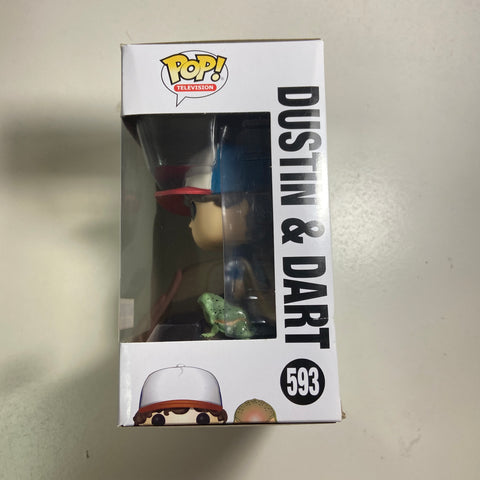 Stranger Things - Dustin & Dart Funko Pop 593 Hot Topic Exclusive