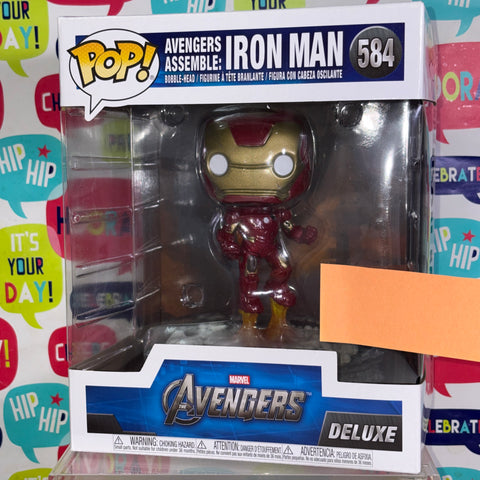 Iron Man - Avengers Marvel Funko Pop 584 Vinyl Figure Exclusive Deluxe