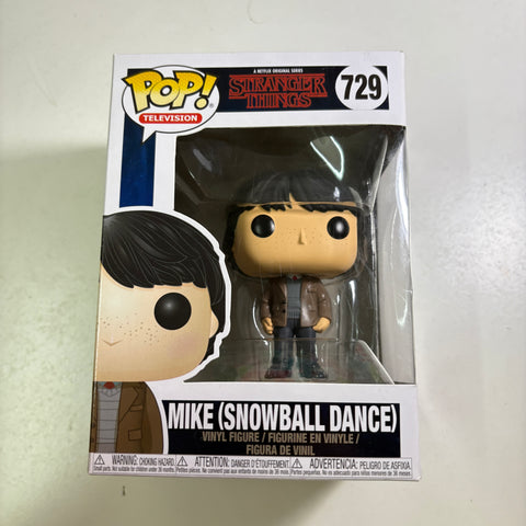 Mike Snowball Dance - Stranger Things Funko Pop 729 Vinyl Figure (11.4 Cm L × 8.9 Cm W × 15.9 Cm H)