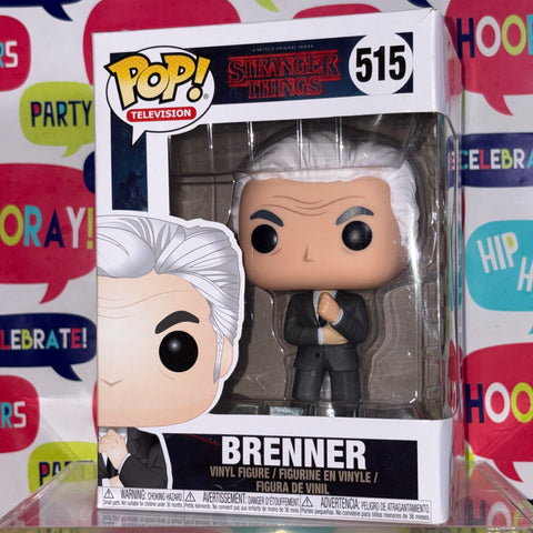 Brenner - Stranger Things Funko Pop 515 Vinyl Figure (11.4 Cm L × 8.9 Cm W × 15.9 Cm H)
