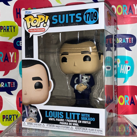 Suits - Louis Litt with Mikado Funko Pop 1709