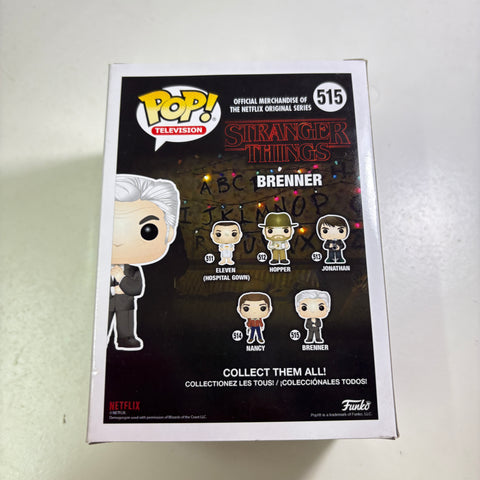 Brenner - Stranger Things Funko Pop 515 Vinyl Figure (11.4 Cm L × 8.9 Cm W × 15.9 Cm H)
