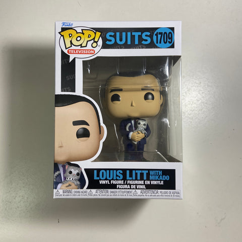 Suits - Louis Litt with Mikado Funko Pop 1709