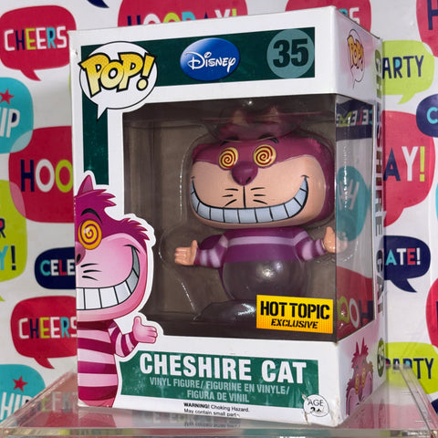 BOX DAMAGE VIEW PHOTOS CHeshire Cat - Alice in Wonderland Disney Funko Pop 35 Vinyl Figure Exclusive