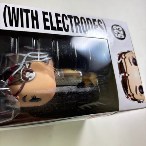 Eleven with Electrodes - Stranger Things Funko Pop 523 Vinyl Figure (11.4 Cm L × 8.9 Cm W × 15.9 Cm H)