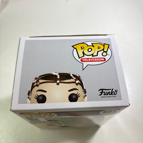 Eleven with Electrodes - Stranger Things Funko Pop 523 Vinyl Figure (11.4 Cm L × 8.9 Cm W × 15.9 Cm H)