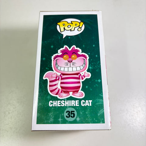 BOX DAMAGE VIEW PHOTOS CHeshire Cat - Alice in Wonderland Disney Funko Pop 35 Vinyl Figure Exclusive