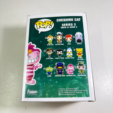 BOX DAMAGE VIEW PHOTOS CHeshire Cat - Alice in Wonderland Disney Funko Pop 35 Vinyl Figure Exclusive