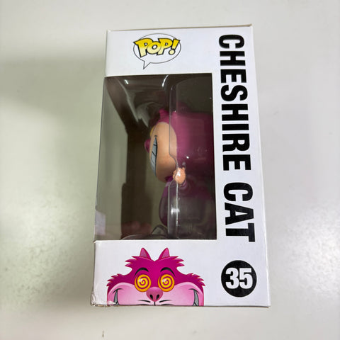 BOX DAMAGE VIEW PHOTOS CHeshire Cat - Alice in Wonderland Disney Funko Pop 35 Vinyl Figure Exclusive