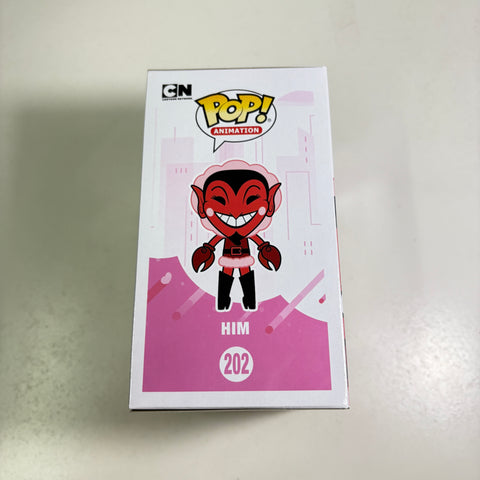 BOX DAMAGE VIEW PHOTOS Him (GLOW CHASE) - Powerpuff Girls Funko Pop 202 Vinyl Figure
